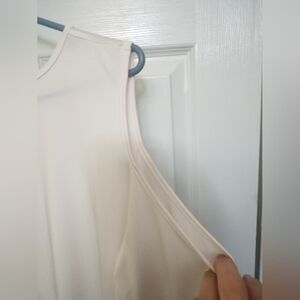 Cold shoulder polyester blouse